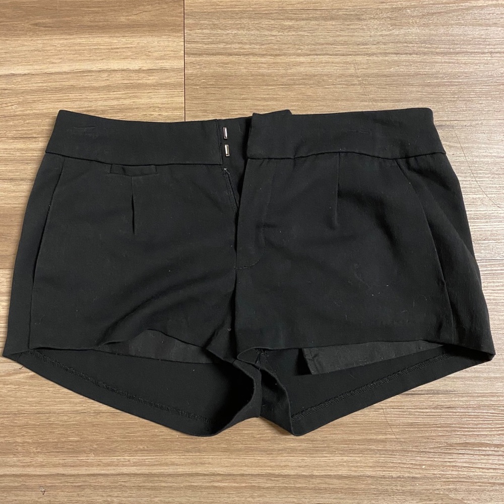 Urban Outfitters Black Dress Shorts